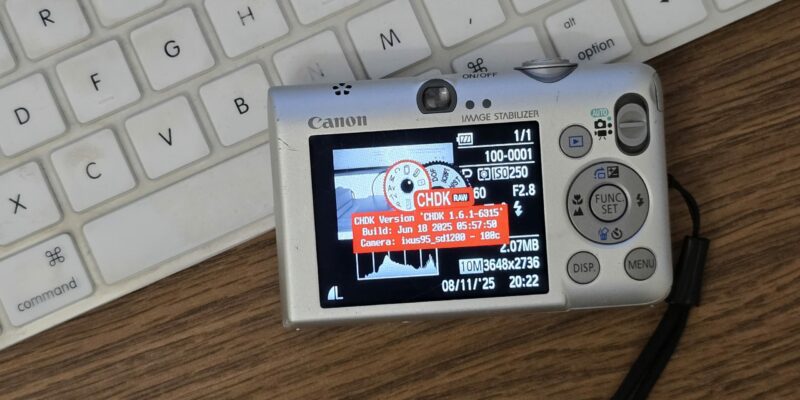 We Made a Canon Digicam Do What Many Thought Impossible