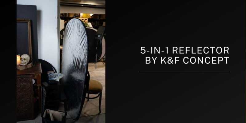 K&F CONCEPT 5-in-1 Reflector: A must-have lighting tool